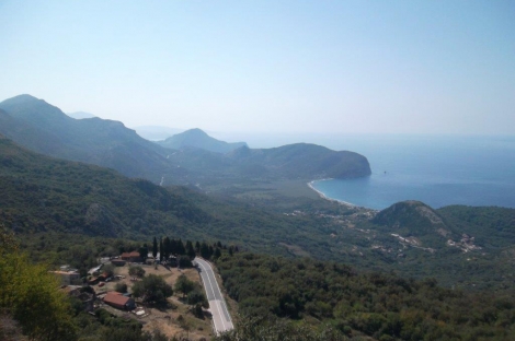 участок руины петровац вид на море недвижимость зарубежом агенство камин будва черногория 
