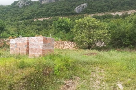 урбанизованный участок лапчичи вид на море продажа недвижимость зарубежом агенство камин будва черногория 