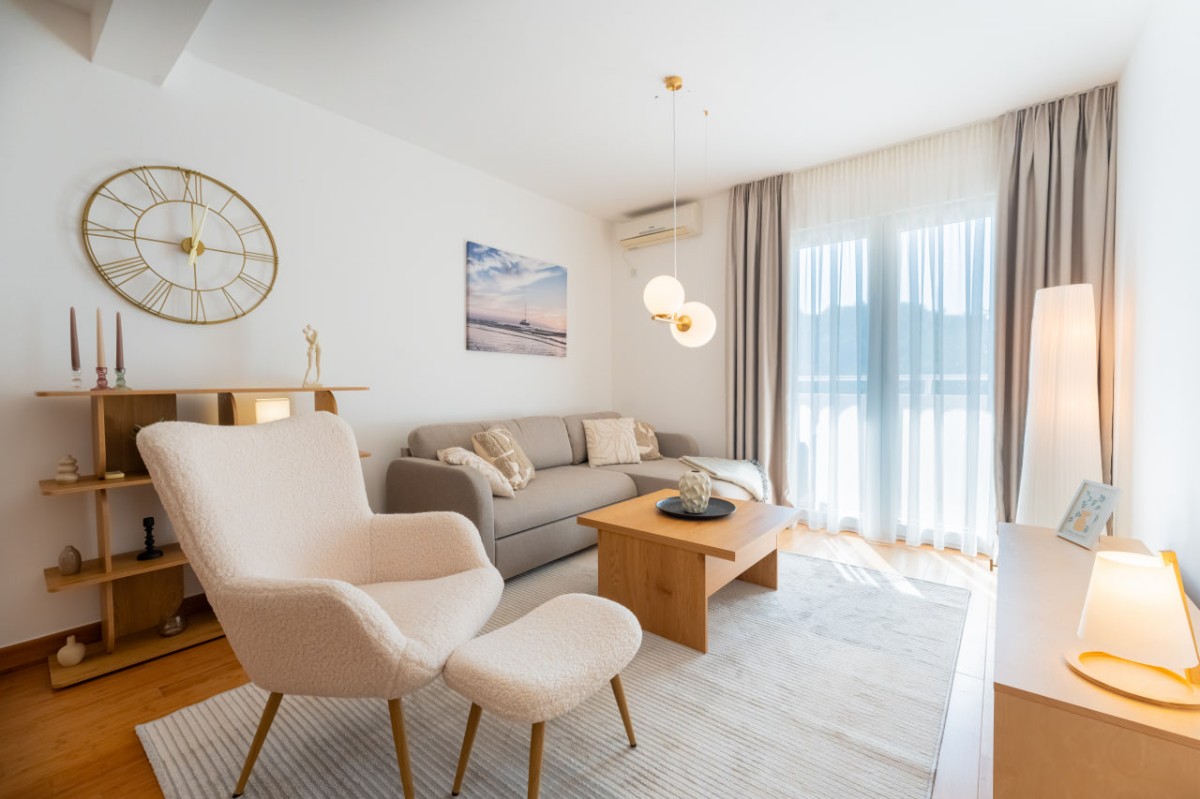 Svetao i prijatan stan od 68 m² sa dvije spavaće sobe u Pržnom